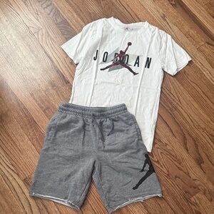 Nike Jordan Youth Boy Short and Shirt set